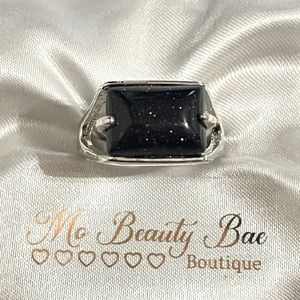 Blue Sandstone Ring